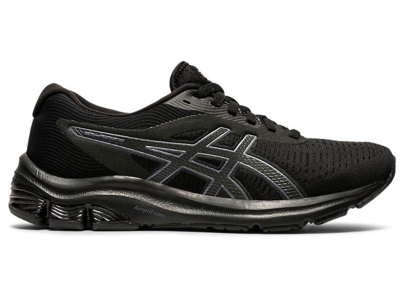 Sapatilhas Running Asics GEL-PULSE 12 Mulher Pretas, 7542A434.544